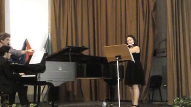 Mercadante Flute Concerto in E minor Op 57, 1st mvt - Malipiero Flute Concerto, 1st mvt смотреть онлайн