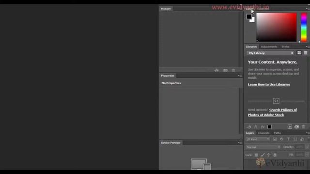 Exploring Panels in Photoshop | Hindi Tutorials || Chapter 1 | Video 4 смотреть онлайн