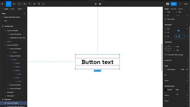 HOW TO DESIGN A NEO-BRUTALISM BUTTON ON FIGMA смотреть онлайн