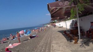 Посёлок Морское. КЕМПИНГ в Крыму, ПОЛНЫЕ пляжи туристов. Район СУДАКА, отдых в Крыму с палаткой