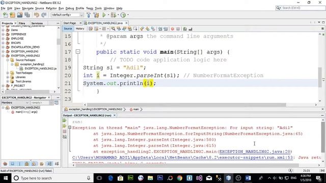 HANDLING NUMBER FORMAT EXCEPTON IN JAVA (URDU / HINDI) смотреть онлайн