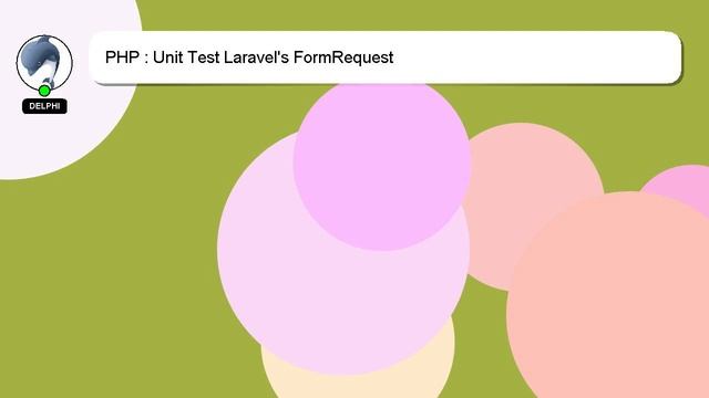 PHP : Unit Test Laravel's FormRequest смотреть онлайн