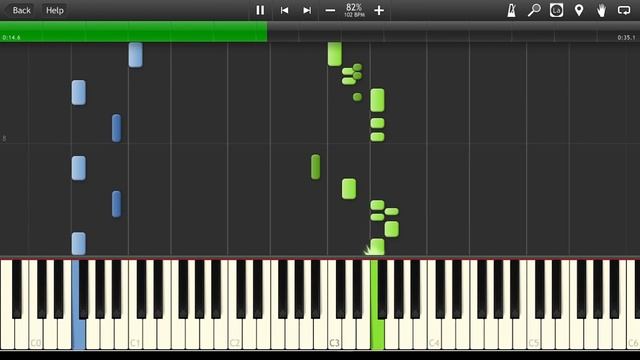 Лезгинка _ Lezginka [Synthesia Tutorial] смотреть онлайн
