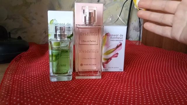 Мои новинки парфюмерии Ив роше /парфюмерия Yves Rocher смотреть онлайн