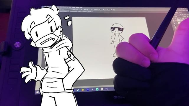 MACHINE GUN | + GAOMON PD156PRO Drawing Tablet Review смотреть онлайн