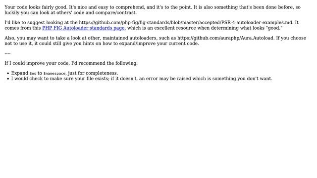 Code Review: PHP Autoload Class From Namespace (2 Solutions!!) смотреть онлайн