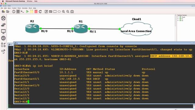 GNS3 Talks: How To Connect GNS3 To A Physical Network (Part 3).