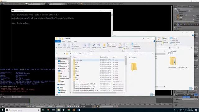 How to install Python packages for Blender (Pandas) смотреть онлайн