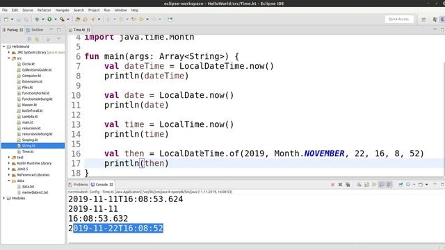 Kotlin für alle Tutorial #92 - Zeit смотреть онлайн