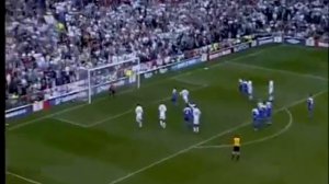 Самый знаменитый штрафной Дэвида Бекхэма.