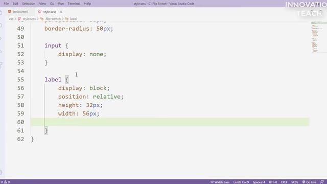 ✅CSS3 Stylish Flip Switch | HTML & SCSS | Advanced CSS Tutorial. смотреть онлайн