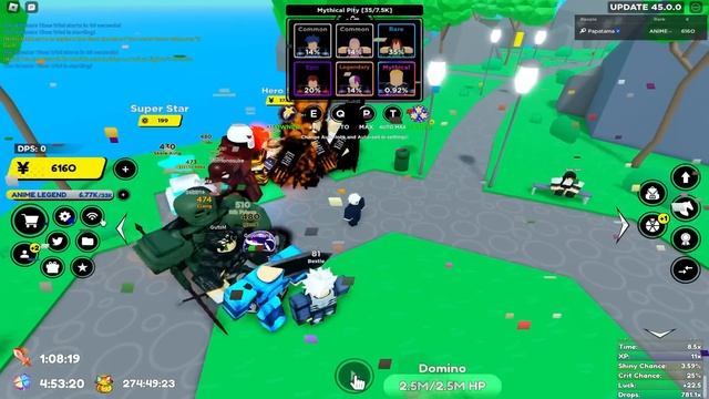 I Created This New Insanely Powerful Fighter- Anime Fighters Simulator смотреть онлайн