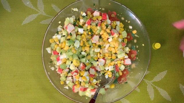 КРАБОВЫЙ САЛАТ КЛАССИЧЕСКИЙ смотреть онлайн