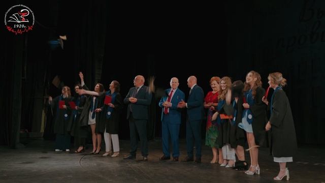 Вручение дипломов КубГМУ. Выпуск 2023. Часть 1 смотреть онлайн