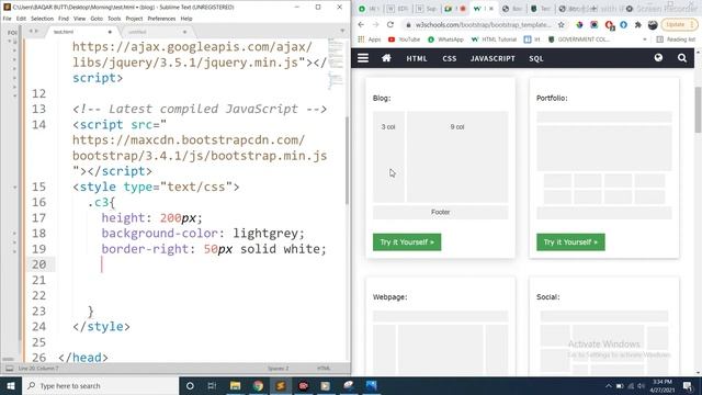 BootStrap Layout/Lecture# 20/ Web Development full course in Urdu|Sir Baqar Butt/Mhk Imran смотреть онлайн