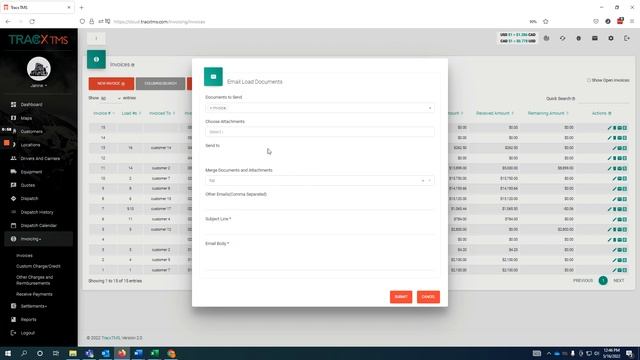 TracxTMS Dispatch Software: Invoices смотреть онлайн