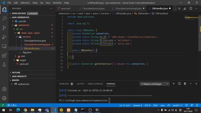 JAX-WS with Maven and VSCode смотреть онлайн