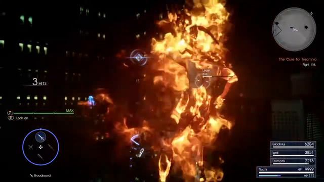 Vs Ifrit ( FINAL FANTASY XV ) смотреть онлайн