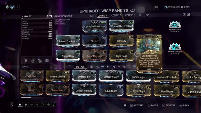 Warframe Wisp build смотреть онлайн