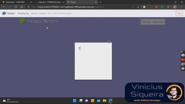 CS50 Final Project - TimeU Schedule by Vinicius Siqueira смотреть онлайн