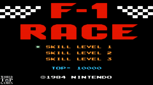 F-1 RACE - Формула 1 / Денди / NES / Dendy / Famicom / Nintendo