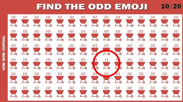 HOW SHARP ARE YOUR EYES #3 l Find The Odd Emoji l Emoji Puzzle | Easy to Hard Puzzles смотреть онлайн