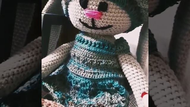 ЗАЙКА ТИЛЬДА В ПЛАТЬЕ КРЮЧКОМ #вяжукрючком #зайкакрючком смотреть онлайн