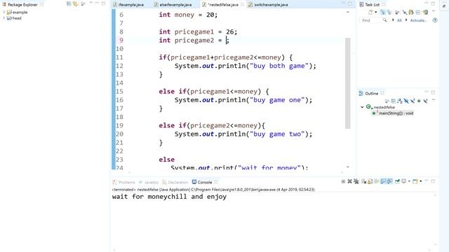 Decision Making if-else and Switch in Java Explained in Hindi-Lets learn Java from beginning-14 смотреть онлайн
