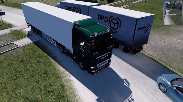 ETS 2 1.27 ProMods 2.16 MAN TGX Suwalki - Rezekne смотреть онлайн