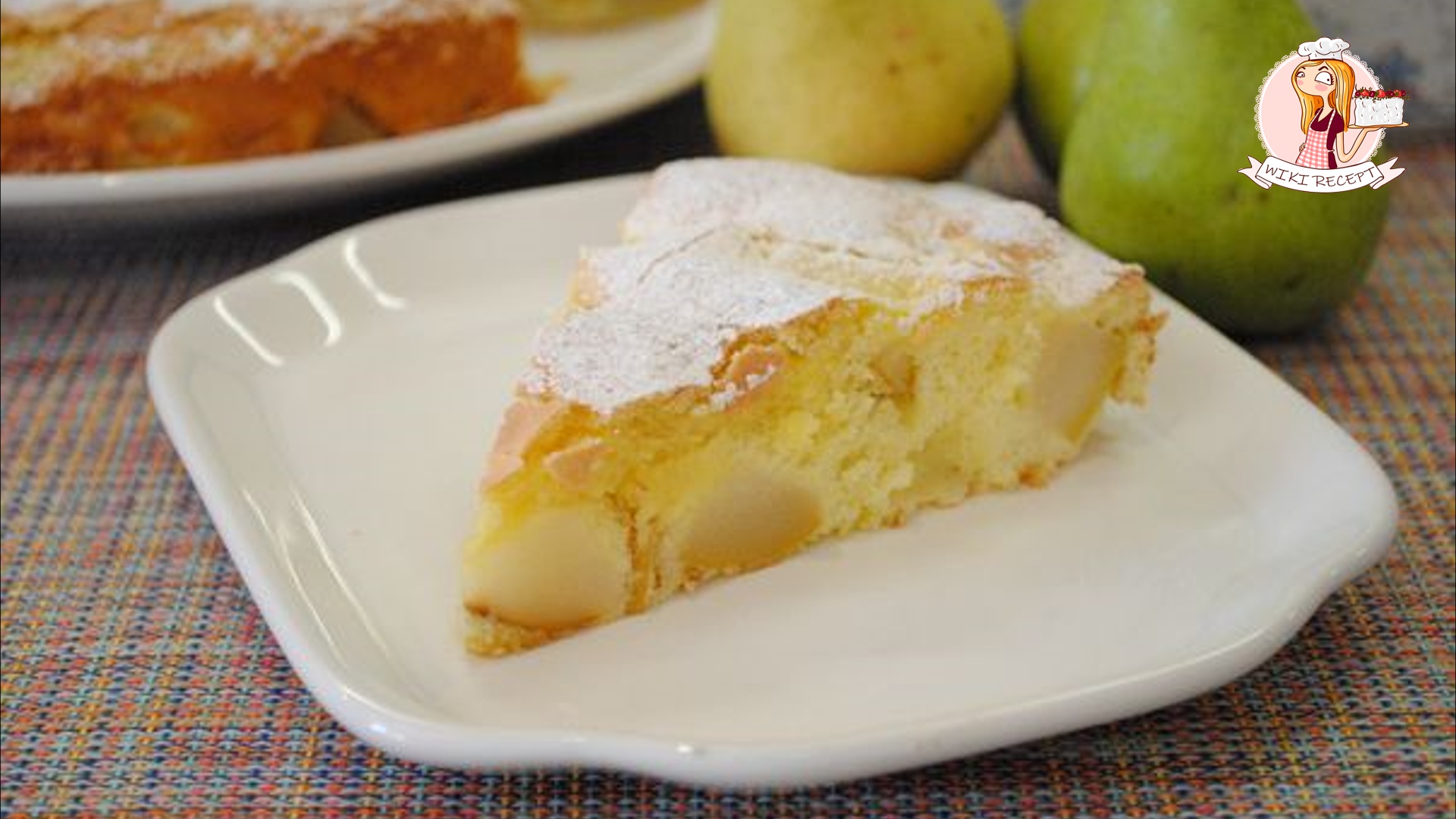 ШАРЛОТКА с ГРУШАМИ - мягкая, воздушная, вкусная смотреть онлайн