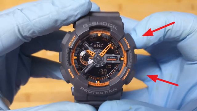 Casio G Shock | How To Set A Snooze Alarm?  SNZ Function Settings
