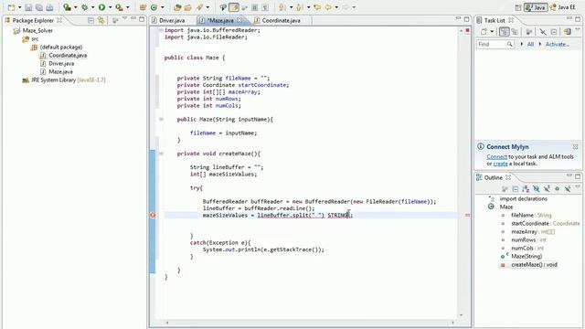 Java Maze Solver - Part 2 смотреть онлайн