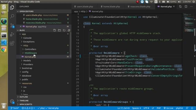 Laravel 8 tutorial - What is middleware смотреть онлайн