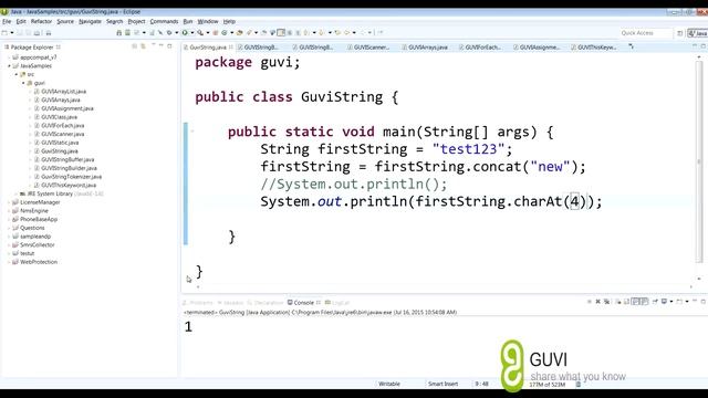 Java Player tutorial Session 1 Strings in English смотреть онлайн