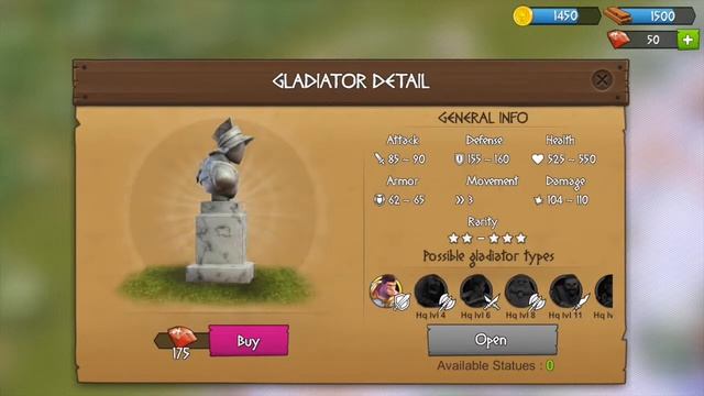 GLADIATOR HEROES First Gameplay Walkthrough Part 1 смотреть онлайн