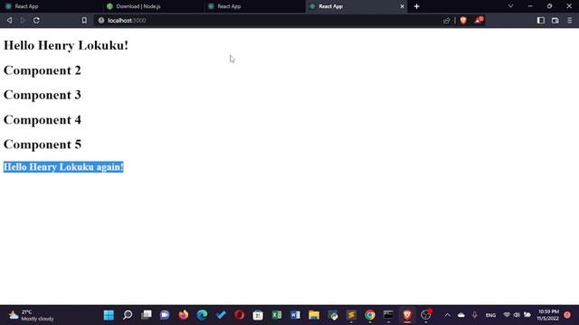 React Hook Tutorial: UseContext() to intercept user input смотреть онлайн