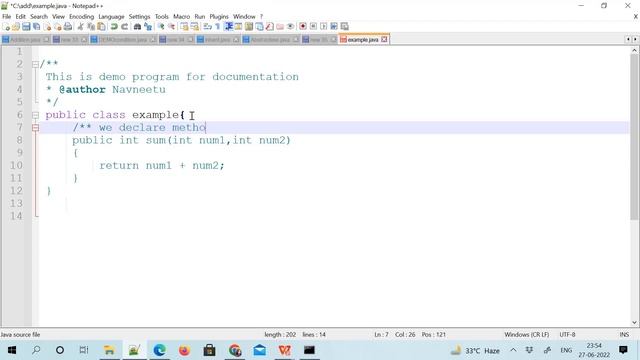 How use Javadoc comments for documentation? смотреть онлайн