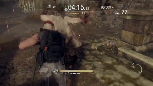 RE4 Remake - The Mercenaries | Krauser S++ Village stage [Knife Only] смотреть онлайн