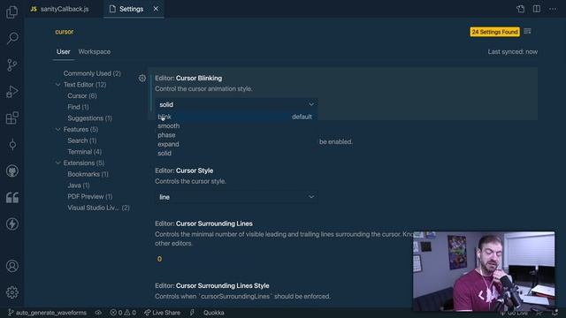 Fancy Blinking Cursor In VS Code смотреть онлайн