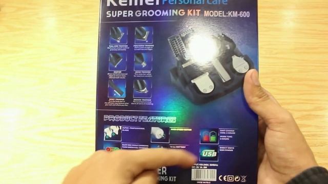 Kemei KM 600 Grooming Kit | A Must Have 11 in 1 Grooming Kit For Men? смотреть онлайн