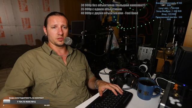 Стрим #46: Canon 5D Mark II KIT: обзор и аукцион! P.S. 5D и 5DIII под рукой.