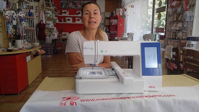 Recensione macchina per ricamare Elna expressive 830 смотреть онлайн