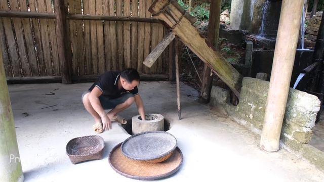 Primitive Skills; Discovered A School Of Fish Escaped From The Pond