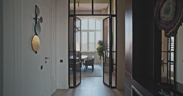 Стильная многоуровневая квартира для большой семьи. RUBLEVA DESIGN & ARCHITECTURE