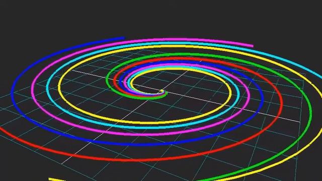 Lines constructor and line basic material - threejs demo смотреть онлайн