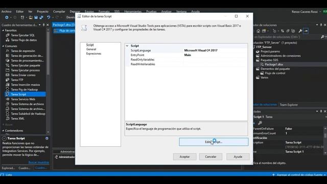 SSIS - Componente FTP task para cargar archivo a un servidor FTP смотреть онлайн