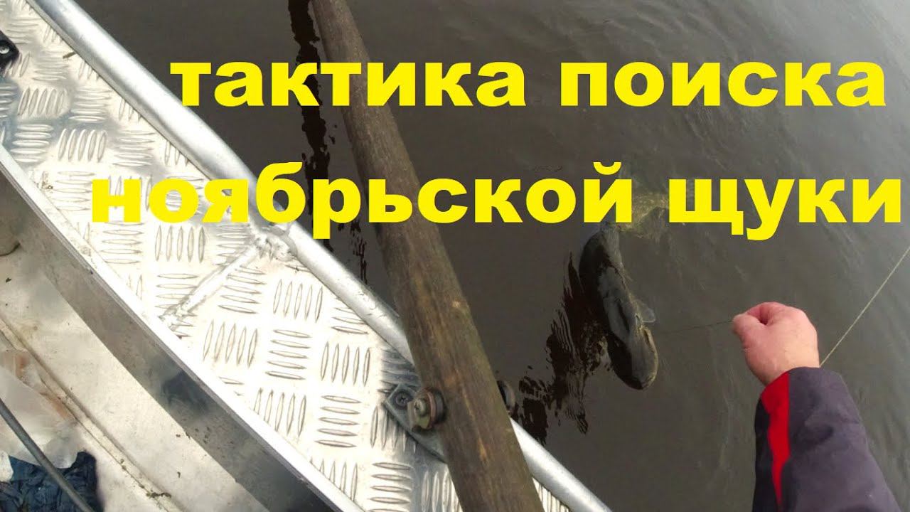 Тактика поиска ноябрьской щуки смотреть онлайн