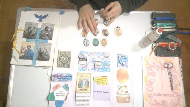 Бумажная поделка на Пасху. ЛЭПБУК "Воскресение Христово". смотреть онлайн