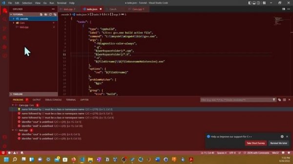 Compiling Multiple Files in VS Code