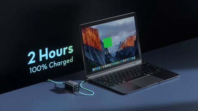 RAVPower | 65W 4-Port GaN Tech USB C Desktop Charger (PC136) смотреть онлайн